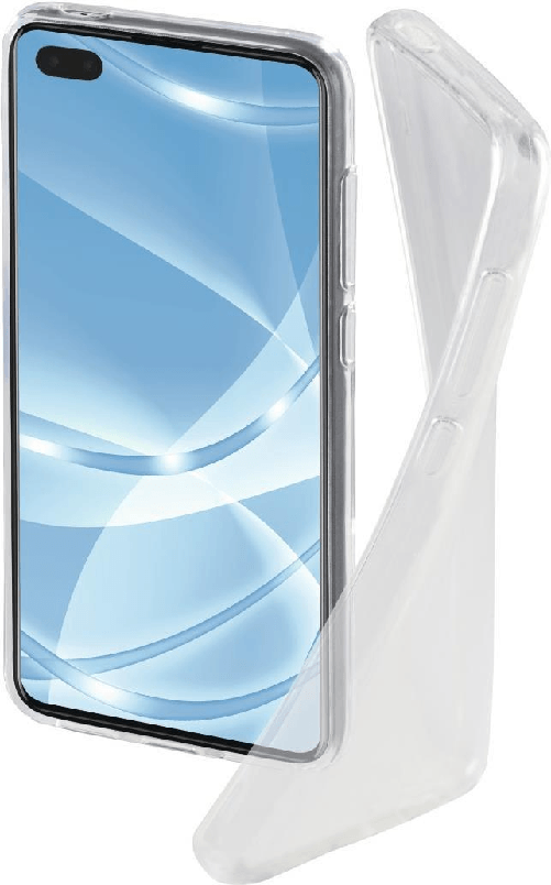 Hama Essential Line "Crystal Clear" - Cover posteriore per cellulare - Poliuretano termoplastico (TPU