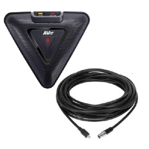 AVer Microfono di espansione da 20 m (Expansion Microphone VB342PRO - 20m cable - Warranty 36M) AVer Microfono di espansione da 20 m