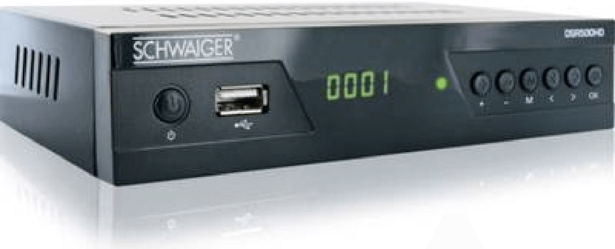 Schwaiger DSR500HD Cavo TV Set-Top Box Full HD Nero (DSR500HD)