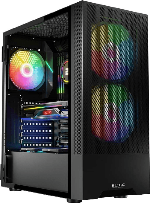 Logic Custodia Logic ARYA ARGB MINIDI USB 3.0 nera (AT-ARYA-10-000000-0002)