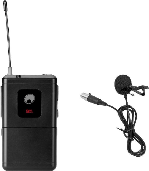 OMNITRONIC Trasmettitore tascabile serie OMNITRONIC serie UHF-E 8236 MHz microfono lavalier (13063330)