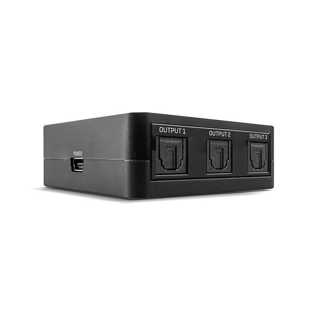 Lindy 70480 splitter audio Nero (3PORTTOSLINKOPTICALDIGITALAUDIOSP) Lindy 70480 splitter audio Nero