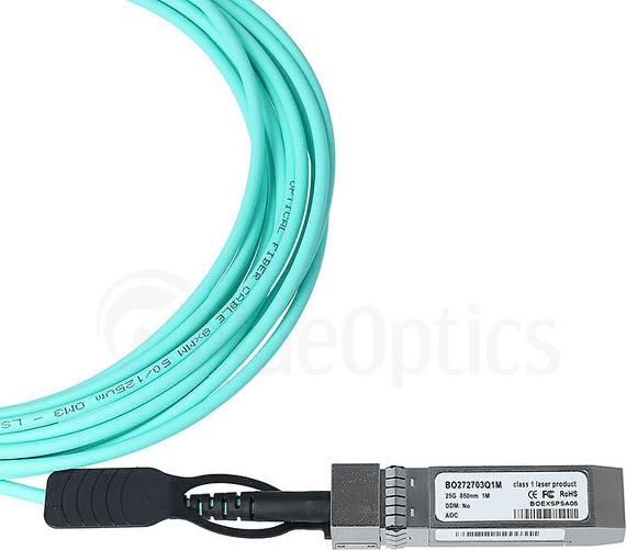 Core ET7302-AOC-1M compatibile AOC SFP28 BO272703Q1M