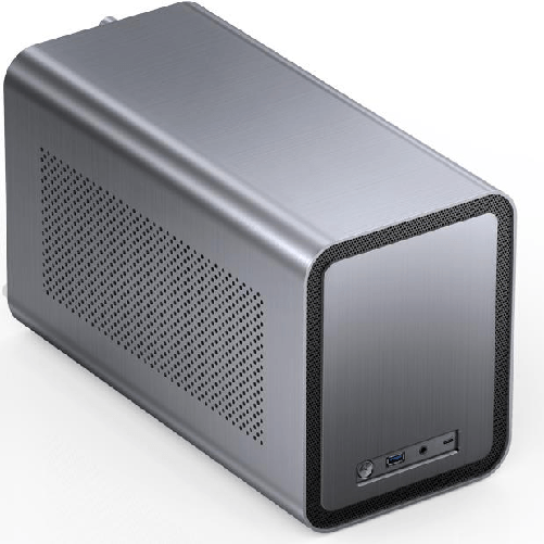 Jonsbo N1 - Mini Tower - PC - Grau - ITX - Aluminium - Stahl - Heimbüro (N1 Grey)
