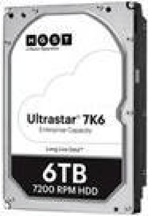 Western Digital HGST HW HGST Ultrastar 7K6 HUS726T6TAL5201 - disco rigido - crittografato - 6 TB - interno - 3