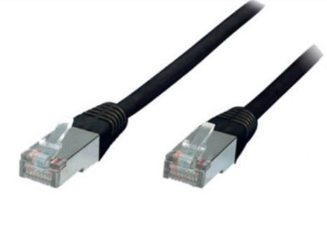 Shiverpeaks cavo patch shiverpeaks BASIC-S Cat. 5e F/UTP spina RJ45 nera da 750 m shiverpeaks BS75117-S cavo di rete Nero 7,5 m Cat5e F/UTP (FTP)