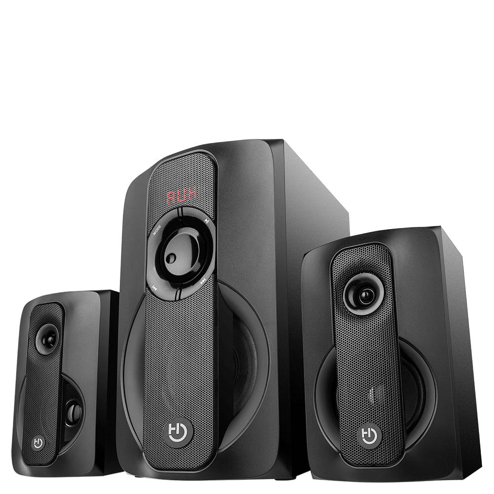 Hiditec H400 Dark Edition set di altoparlanti 40 W Universale Nero 2.1 canali Bluetooth