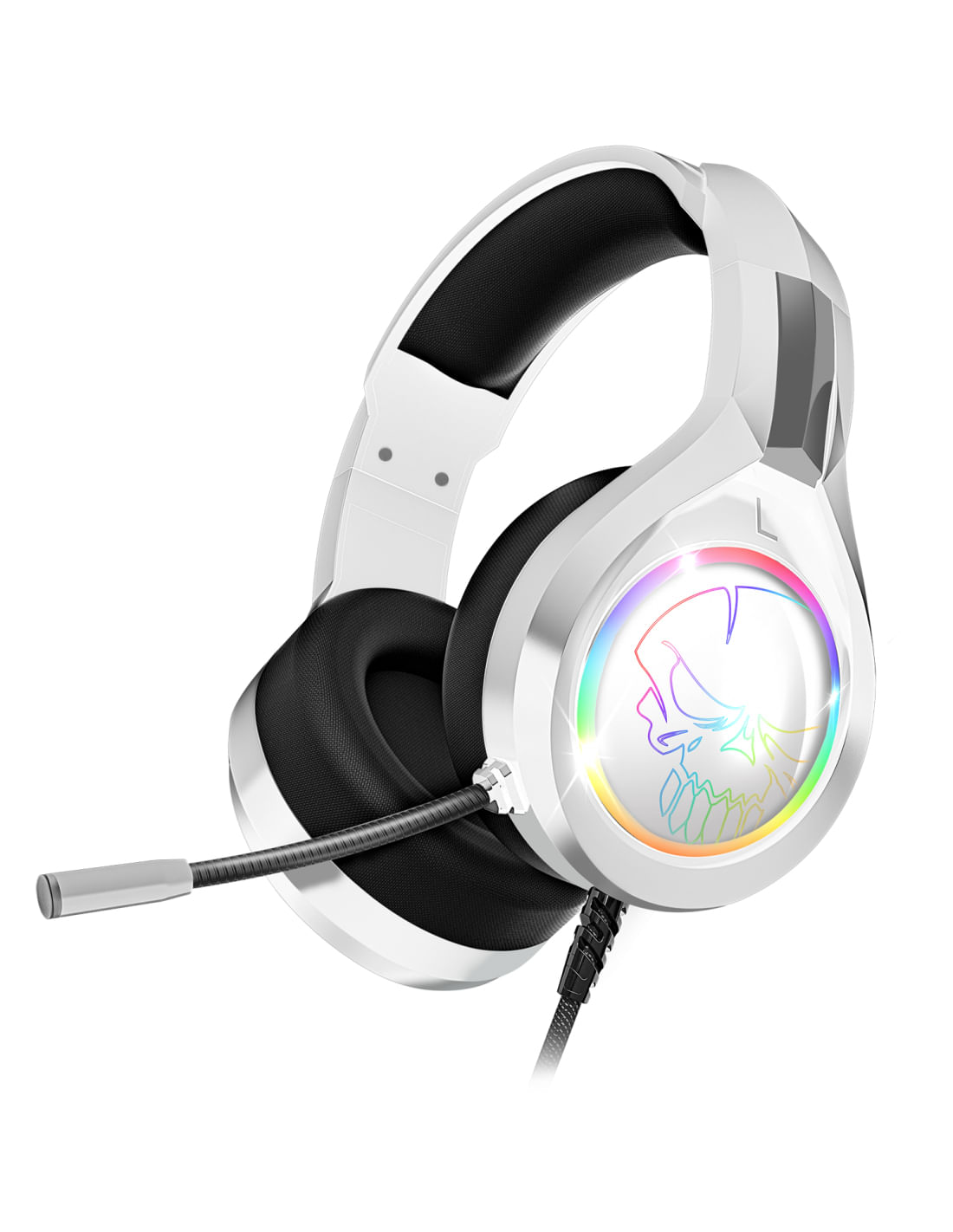 Spirit of Gamer MIC-PH3SW2 Auricolare Cablato A Padiglione Musica e Chiamate Nero, Bianco Spirit of Gamer MIC-PH3SW2 Auricolare Cablato Casco Musica e
