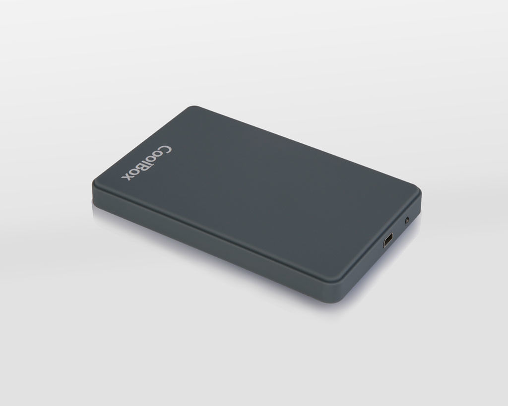 CoolBox SlimColor 2543 Box esterno HDD/SSD Grigio 2.5"