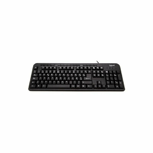 iggual CK-BASIC-120T tastiera Universale USB QWERTY Spagnolo Nero