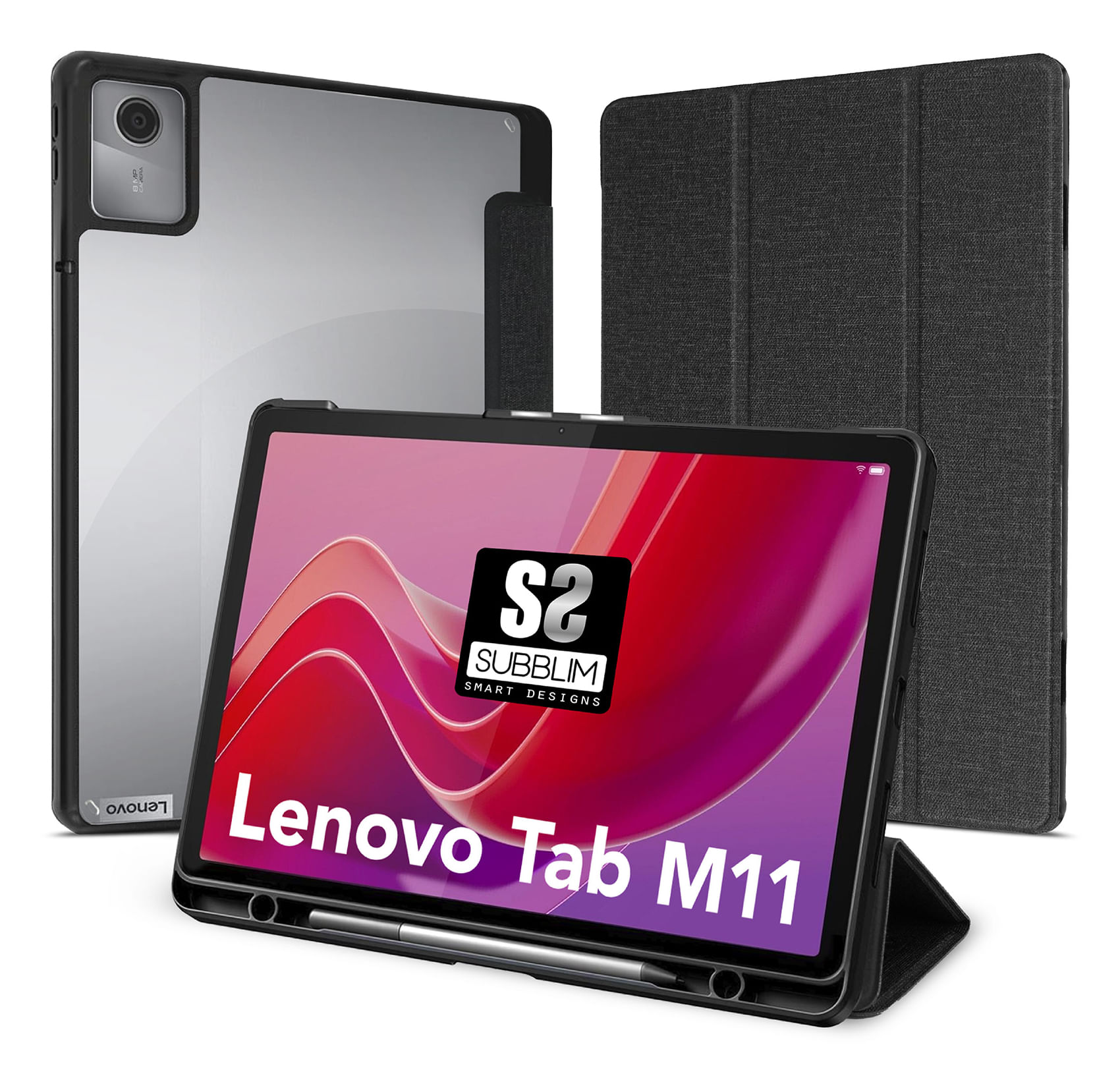 Subblim Protege tu preciada Lenovo Tab M11 con confianza gracias a esta funda exclusiva que garantiza una proteccio?n SUBBLIM SUBCST-5SC130 custodia p