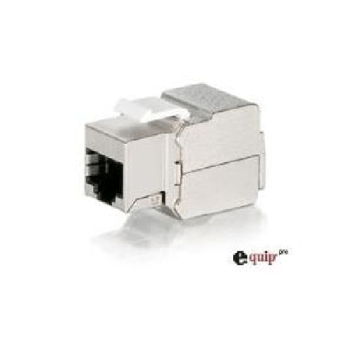 EQUIP 8 x Keystone Jack Cat.6 completamente schermato connessione senza attrezzi (767211)