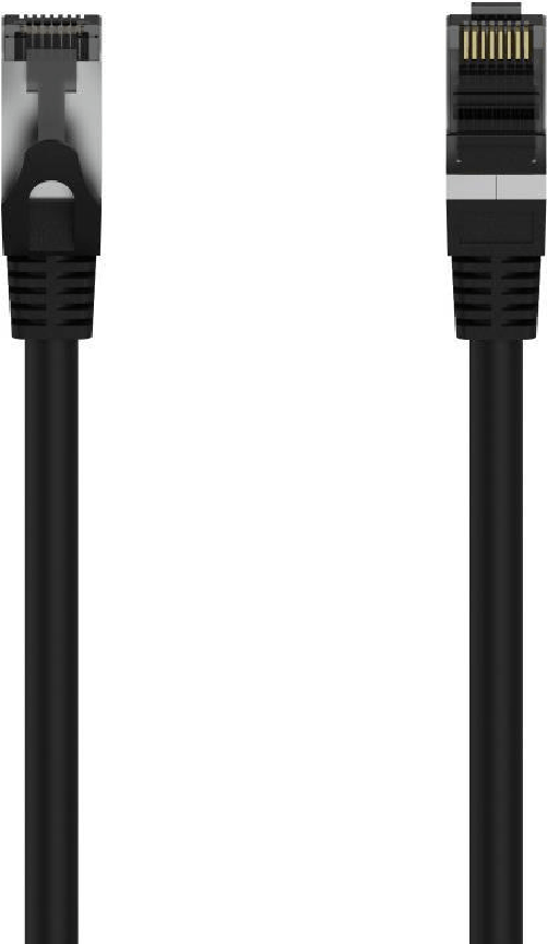 Hama Cavo di rete Hama Classic Line CAT-8 40 Gbit/s schermato S/FTP senza alogeni 500 m (00300002) Hama 00300002 cavo di rete Nero 5 m Cat8 S/FTP (S-S