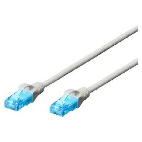 EWENT CAVO DI RETE U/UTP PATCH CORD 1MT CAT 6 COLOR GRIGIO EW-6U-010 IM1006 Ewent IM1006 cavo di rete Grigio 1 m Cat6 U/UTP (UTP)