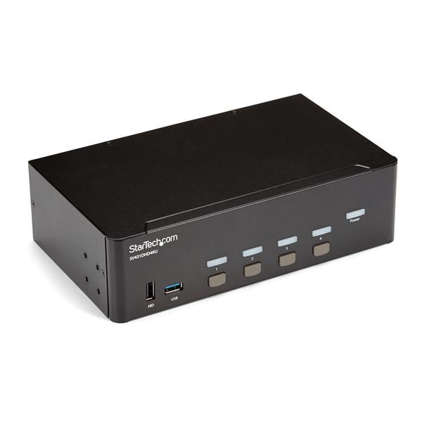 StarTech.com Switch KVM a 4 Porte HDMI - 4K 30Hz - Doppio Display (HDMI KVM 4K30 DUAL DISPLAY - IN) StarTech.com Switch KVM a 4 Porte HDMI - 4K 30Hz -