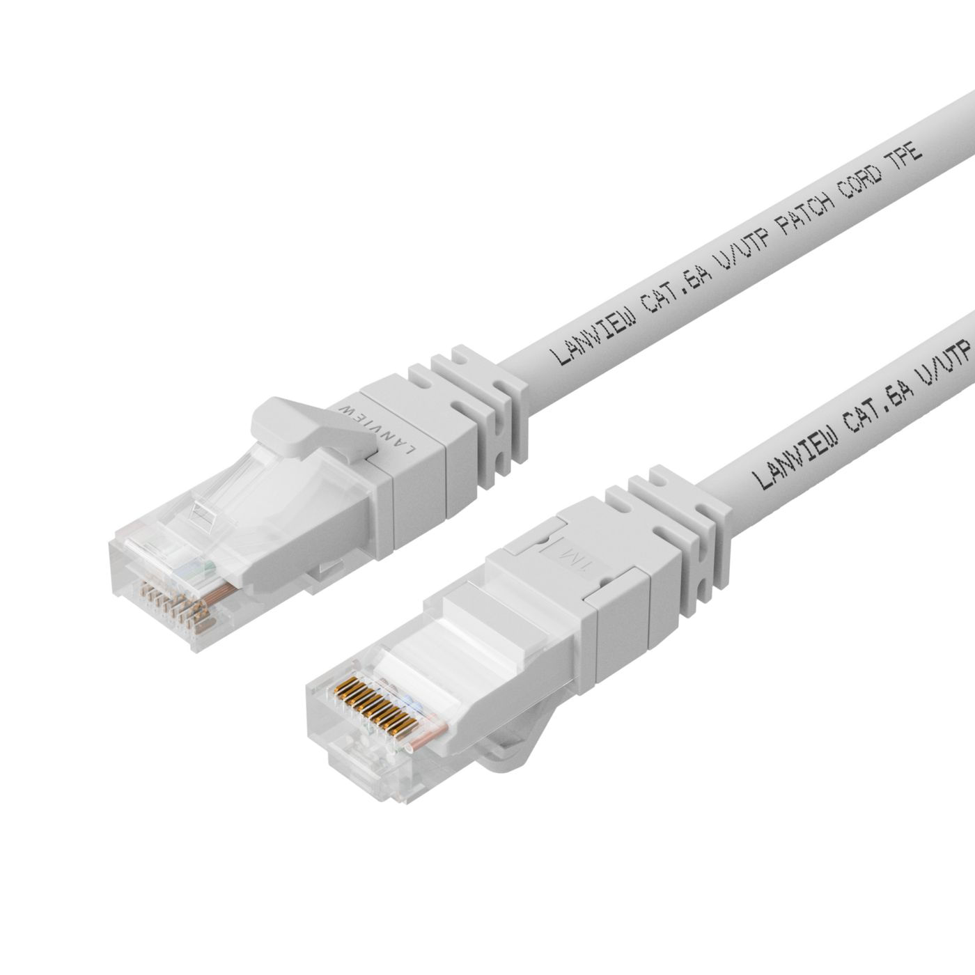 Lanview LV-SFTP6A01W cavo di rete Bianco 1 m S/FTP S-STP (CAT6A S/FTP 1m White LSZH - HIGH-FLEX - Warranty 300M) Lanview LV-SFTP6A01W cavo di rete Bia