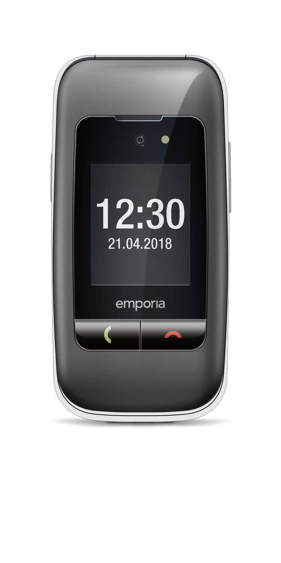 Emporia emporiaONE 6,1 cm (2.4") 80 g Grigio, Argento Telefono per anziani