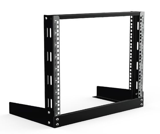 Lanview 19inch DESKTOP SHELF 6U W=600 D=300 BLACK (DEMOUNTED) Lanview LVR06U63BL rack