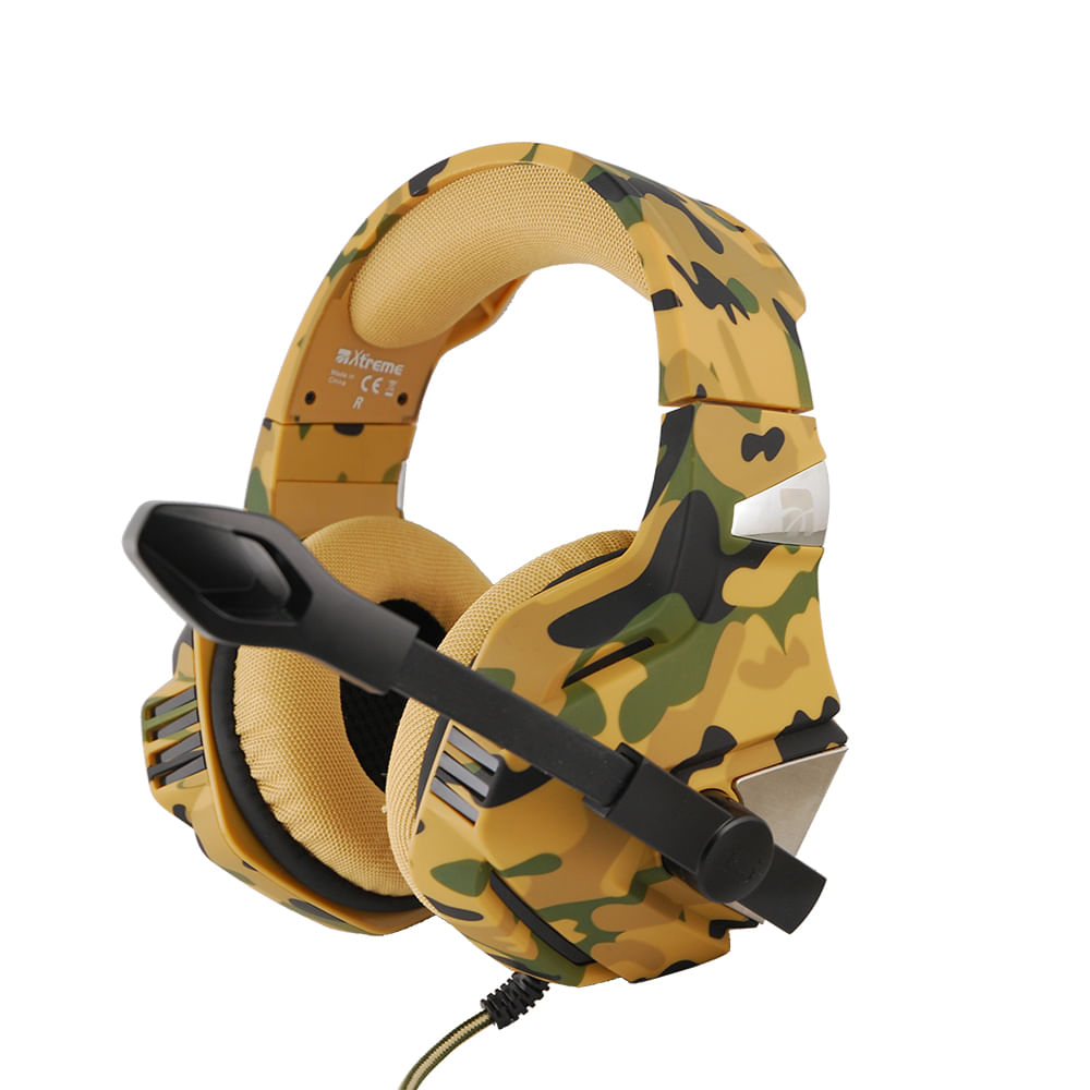 Xtreme Cuffie Gaming Xc300-Pro Predator con Microfono Xtreme 90483 Cuffia Gaming Predator XC300-PRO