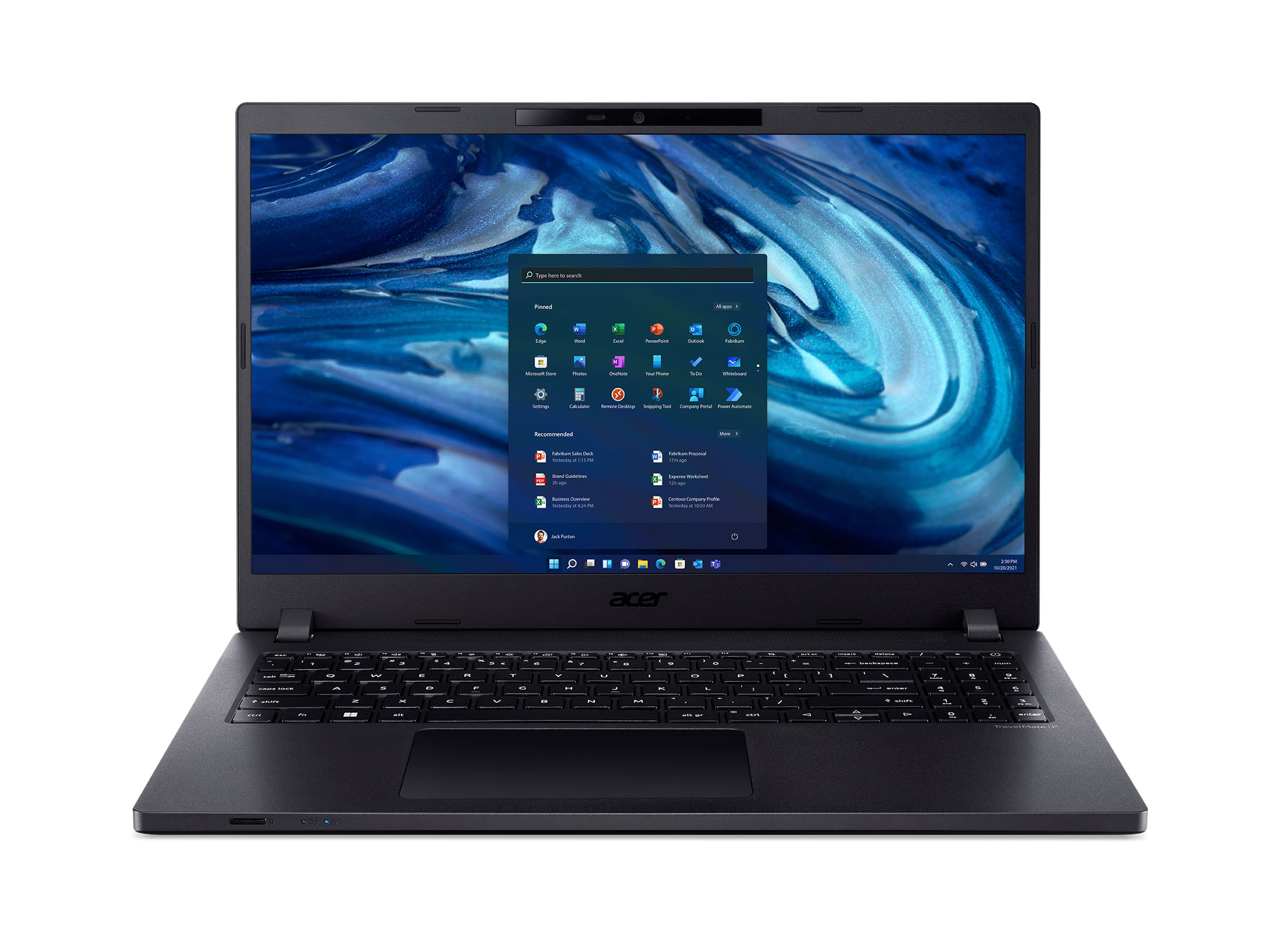 Acer TravelMate P2 TMP215-54-52XU Intel Core i5 i5-1235U Computer portatile 39,6 cm (15.6") Full HD 8 GB DDR4-SDRAM 512 GB SSD Wi-Fi 6 (802.11ax) Wi