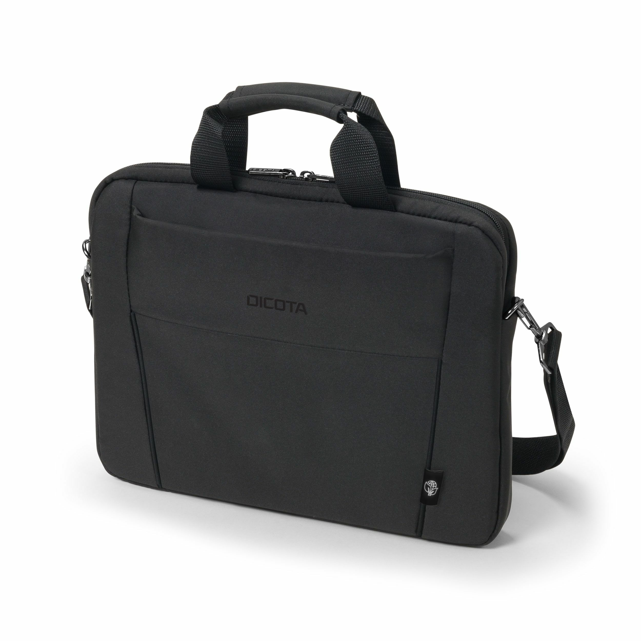 DICOTA Eco Slim Case BASE 318 cm 12.5 Valigetta ventiquattrore Nero (ECO SLIM CASE BASE 11-12.5 - ) DICOTA Eco Slim Case BASE 31,8 cm (12.5") Valigett