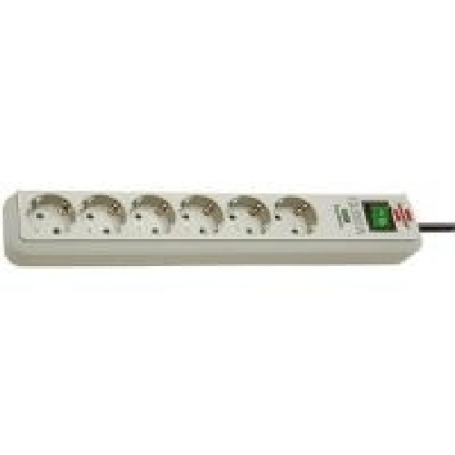Brennenstuhl 1159750015 protezione da sovraccarico Grigio 6 presa(e) AC 1,5 m