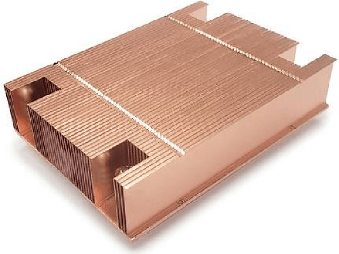 Dynatron A46 CPU cooler 1U for socket AM4, AM5 passive
