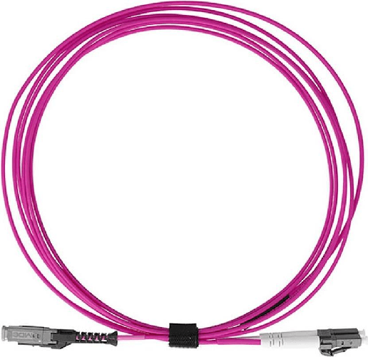BlueOptics Cavo patch fibra ottica duplex MDC-LC Multimodale OM4 75 metri