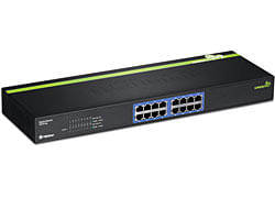 Trendnet TEG-S16G switch di rete Non gestito Nero