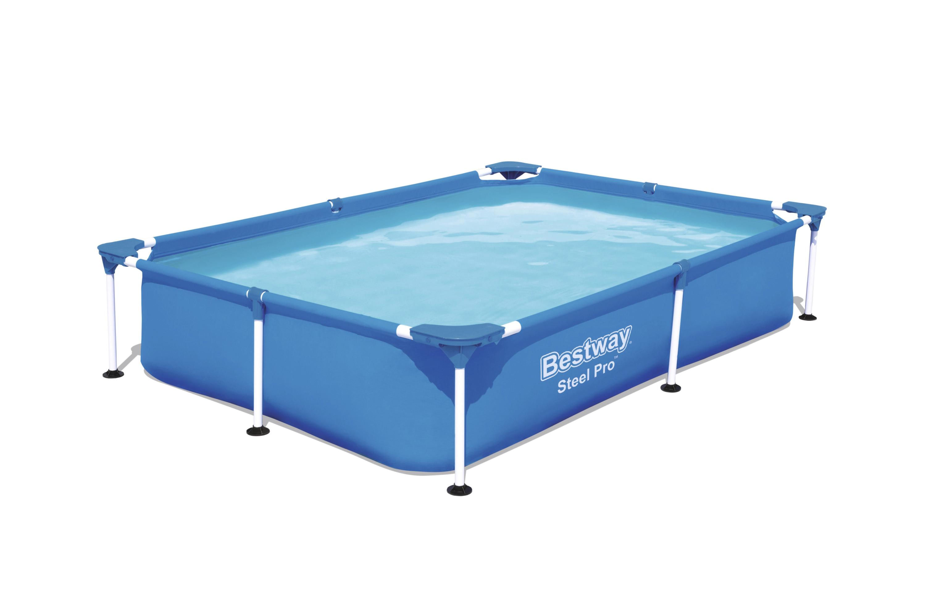 Bestway Steel Pro 56401 piscina fuori terra Piscina con bordi Piscina rettangolare 1200 L Blu