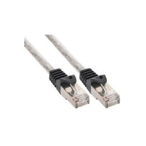 InLine 10m Patchkabel 100 Mbit RJ45 - transparent (72500T) InLine Cavo patch Lan, SF/UTP, Cat.5e, trasparente, 10m