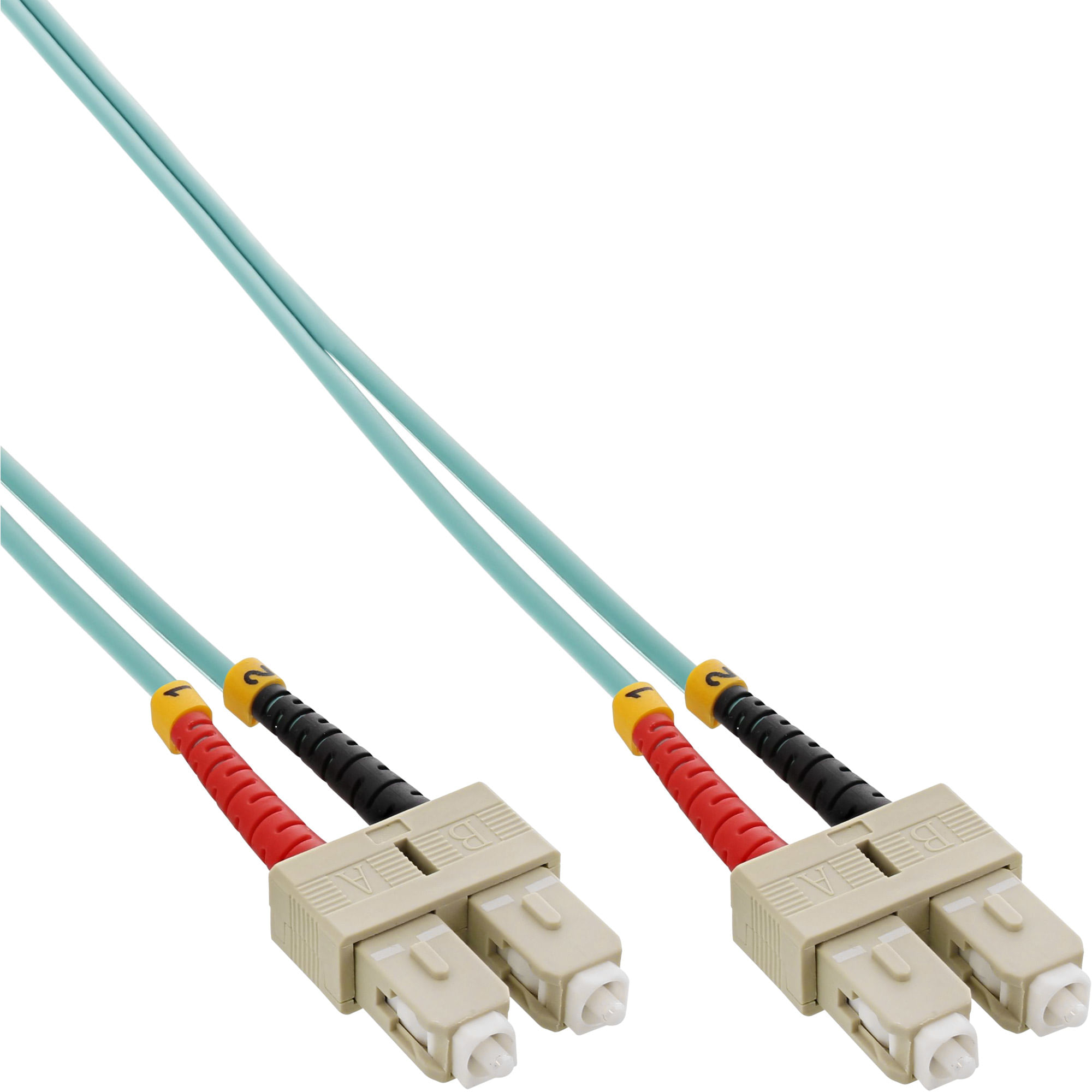 InLine Cavo duplex in fibra ottica - SC-SC - 50-125 - OM3 - 20 m InLine Cavo Duplex, SC/SC 50/125μm, Fibra Ottica OM3, 20m