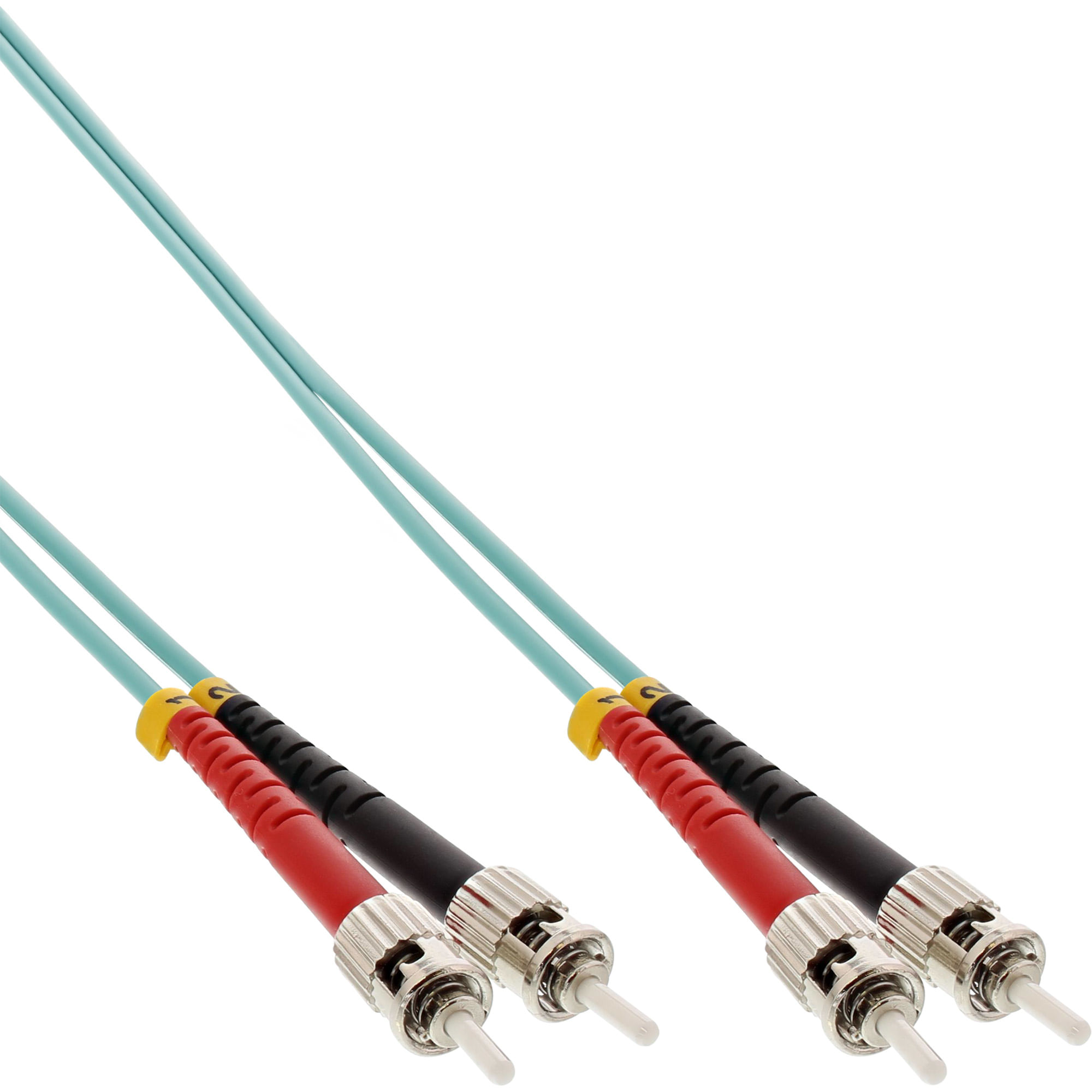 InLine Cavo duplex in fibra ottica - ST-ST - 50-125 - OM3 - 3 m InLine Cavo Duplex, ST/ST 50/125μm, Fibra Ottica OM3, 3m