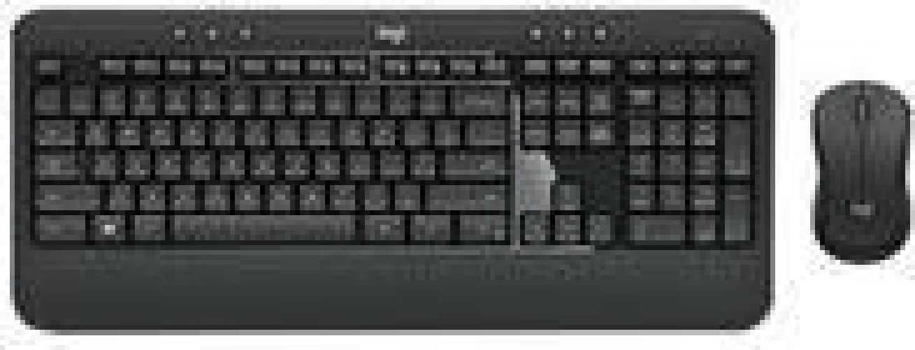 Logitech Advanced MK540 tastiera Mouse incluso Universale RF Wireless QWERTZ Ceco Nero, Bianco