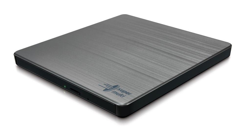 Lg Hitachi-LG Slim Portable DVD-Writer lettore di disco ottico DVD±RW Argento Hitachi-LG Slim Portable DVD-Writer lettore di disco ottico DVD±RW Argen