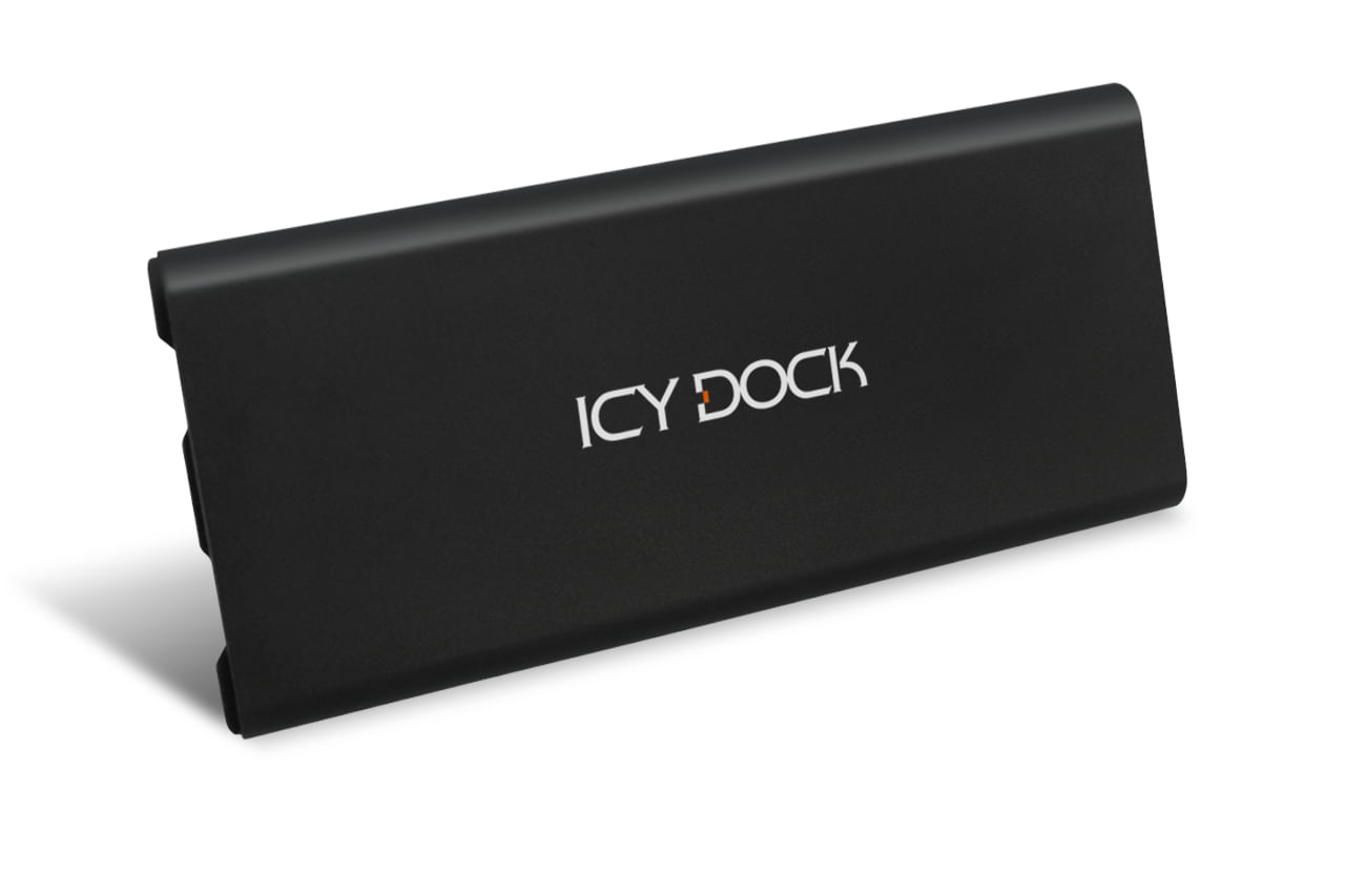 Icy Dock IcyDock box esterno portatile per SSD NVMe M.2 PCIe con interfaccia USB 3.2 Gen 2 (10Gb/s) Icy Dock MB861U31-1M2B contenitore di unità di arc