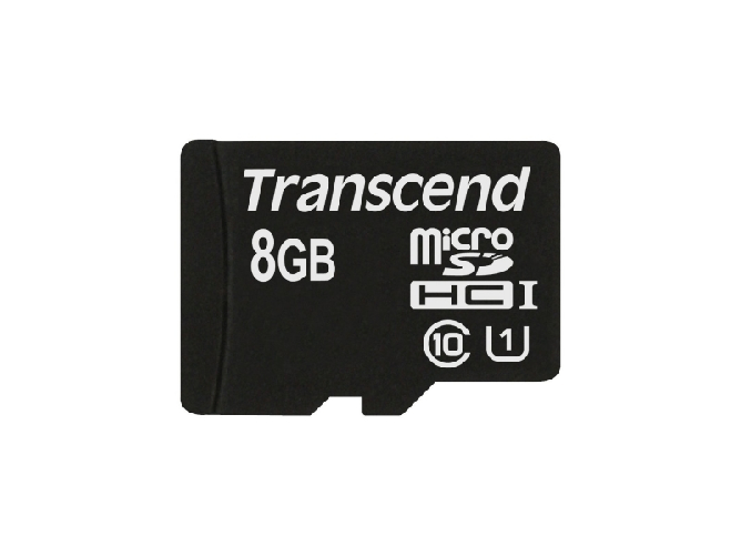 Transcend 8GB microSDHC Class 10 UHS-I MLC Classe 10