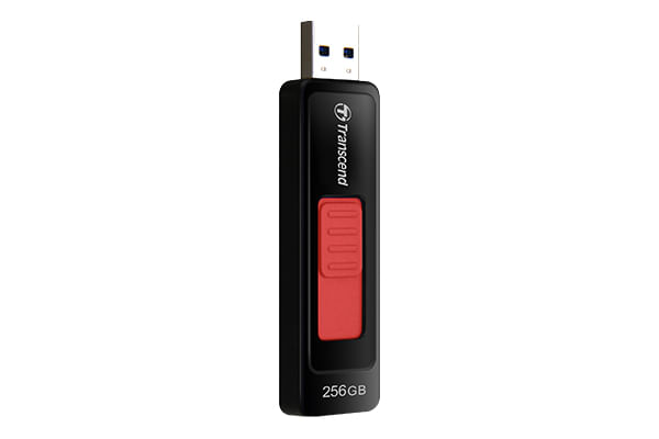 Transcend JetFlash 760 unità flash USB 256 GB USB tipo A 3.2 Gen 1 (3.1 Gen 1) Nero, Rosso