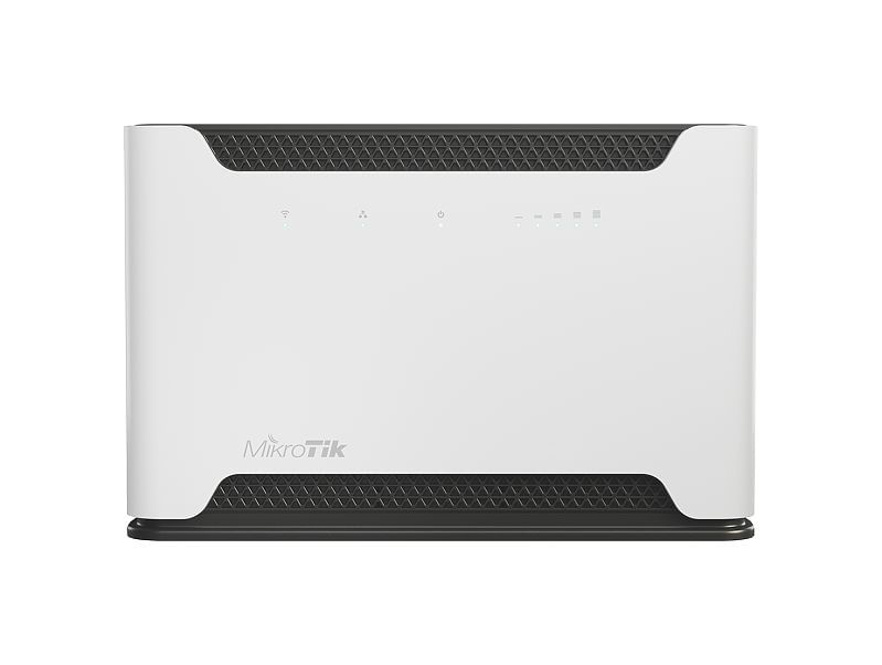 Mikrotik Chateau LTE12 router wireless Gigabit Ethernet Dual-band (2.4 GHz/5 GHz) 4G Nero, Bianco