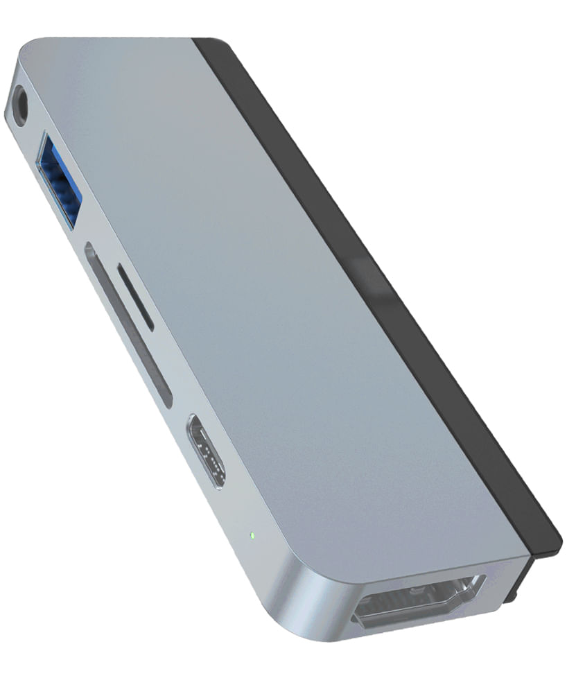 Targus HYPER HD319B USB 3.2 Gen 1 3.1 Gen 1 Type-C Argento (HyperDrive 6-in-1 Hub - Docking station - USB-C - HDMI HYPER HD319B USB 3.2 Gen 1 (3.1 Gen