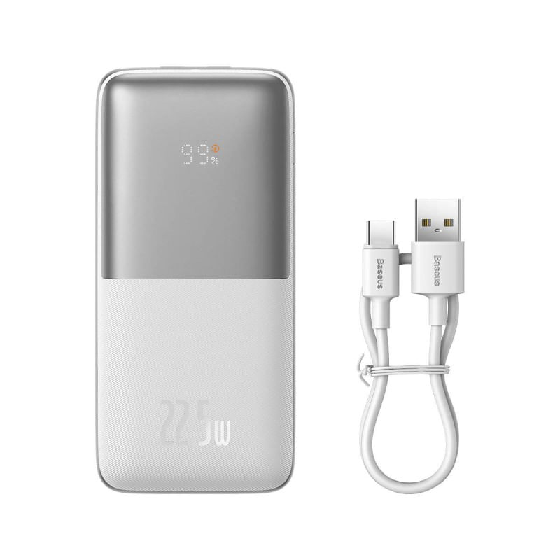 Baseus Bipow Pro Fast Charge Power Bank 10000mAh 22.5W power bank - White Baseus Bipow Pro Polimeri di litio (LiPo) 10000 mAh Bianco