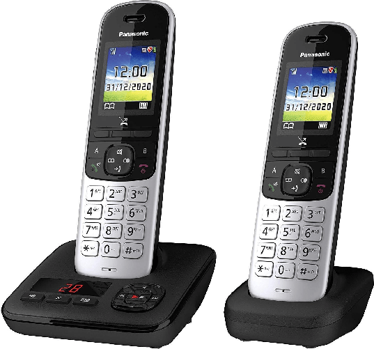Panasonic KX-TGH722 Telefono DECT Identificatore di chiamata Nero