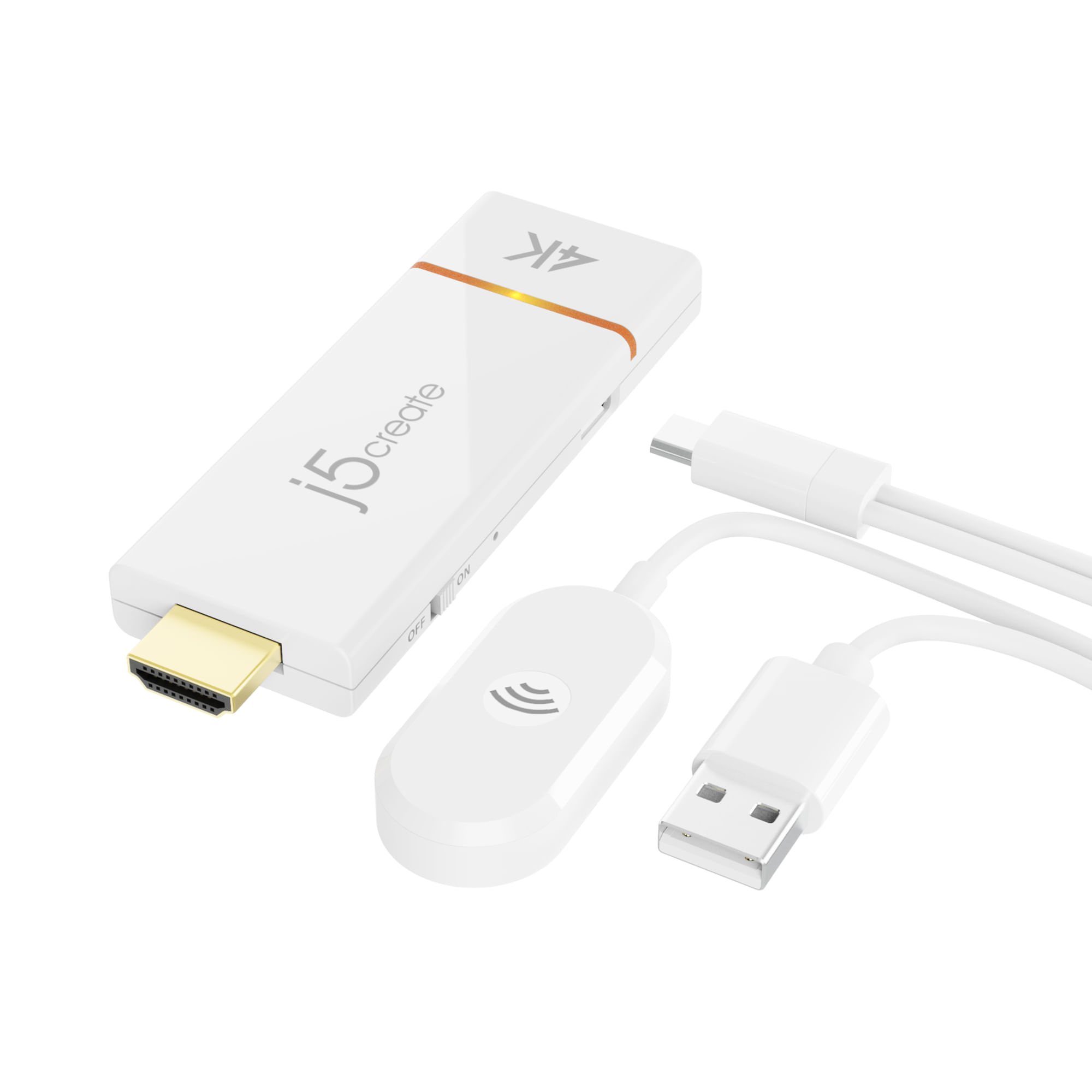 J5create JVAW76-N Adattatore per display wireless 4K HDMI ScreenCast (SCREENCAST 4K WIRELESS DISPLAY - ADAPTER) j5create JVAW76-N Adattatore per displ