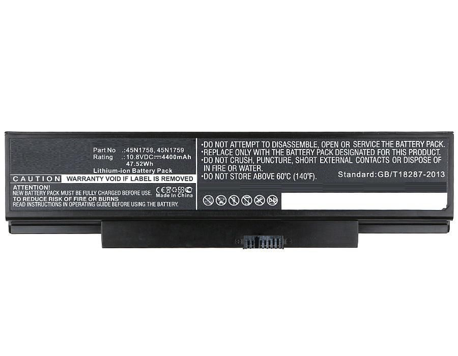 CoreParts MBXLE-BA0111 ricambio per laptop Batteria (Laptop Battery for Lenovo - 48Wh Li-ion 10.8V 4400mAh - Black 48Wh CoreParts MBXLE-BA0111 ricambi