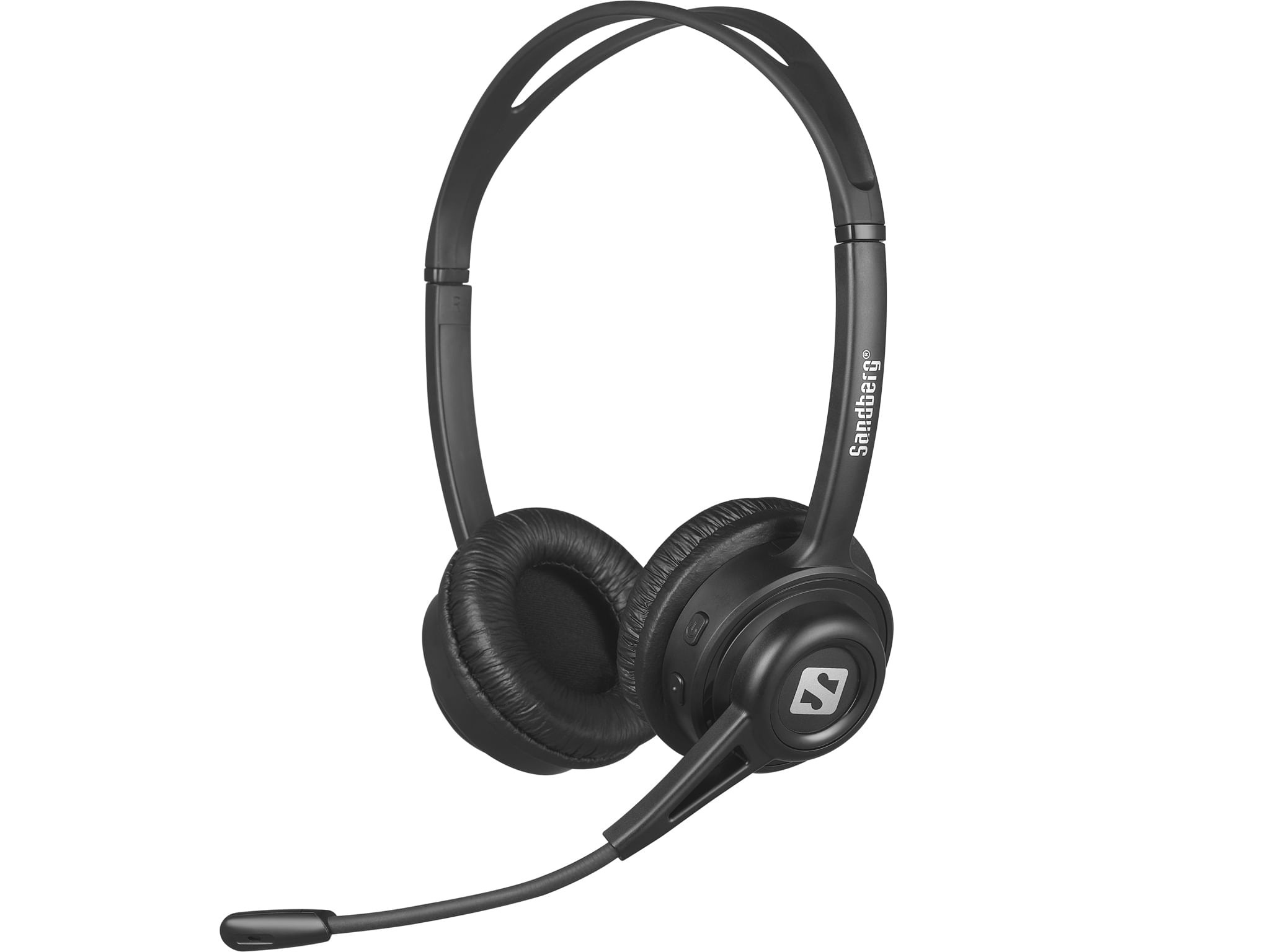 Sandberg 126-43 cuffia e auricolare Wireless A Padiglione Musica/Giornaliera Bluetooth Nero (Bluetooth Call Headset - Bl Sandberg 126-43 cuffia e auri