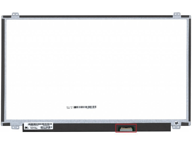 CoreParts MSC156F30-091M ricambio per laptop Display (156 LCD FHD Matte - 1920x1080 LED Screen 30pins - Bottom Right Con CoreParts MSC156F30-091M rica
