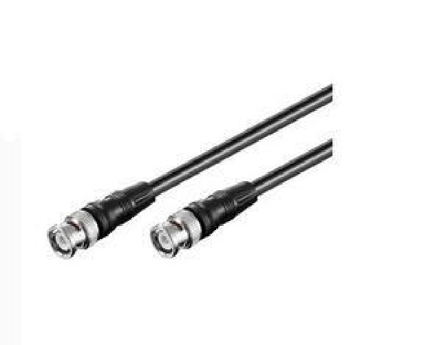 Microconnect BNC - BNC 1m M-M cavo coassiale Nero (BNC cable RG59 1m black - BNC cable RG59 1m black - Warranty 300M) Goobay AVK 146-100 1.0m cavo coa