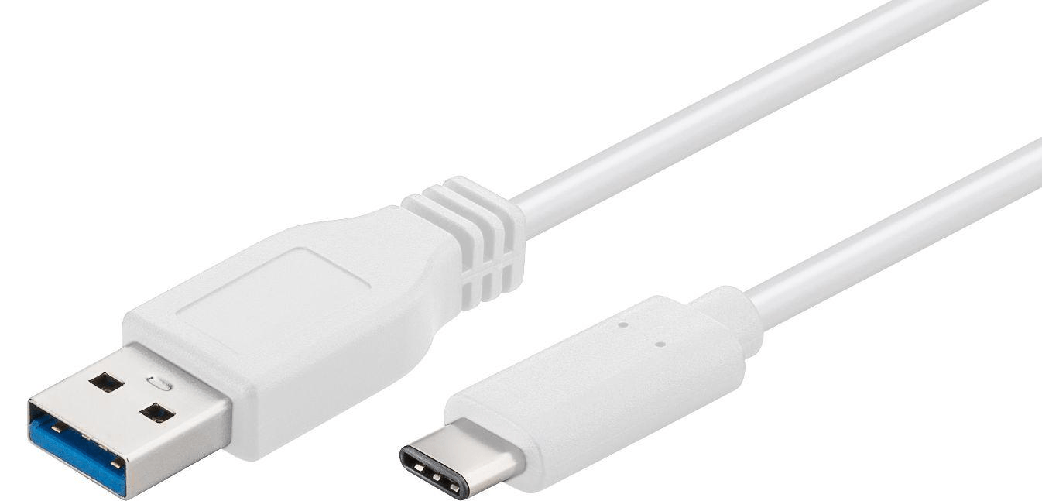 Microconnect USB3.1CA02W cavo USB 02 m USB 3.2 Gen 1 3.1 Gen 1 USB C USB A Bianco (Gen1 USB-C to A Cable 0.2m - White fo Microconnect USB3.1CA02W cavo