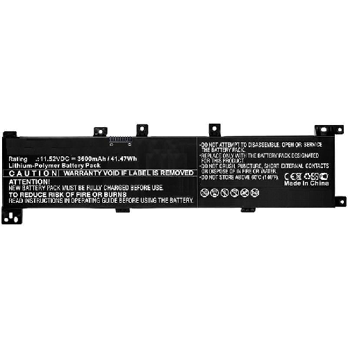 CoreParts MBXAS-BA0183 ricambio per laptop Batteria (Laptop Battery for Asus 41WH - Li-ion 11.52V 3.6Ah 41WH - Li-ion 11 CoreParts MBXAS-BA0183 ricamb