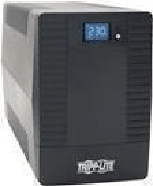 Tripp Lite 850VA 480W UPS Tower 230V Batteria Schuko Back Up Desktop AVR LCD - UPS - AC 230 V - 480 Watt
